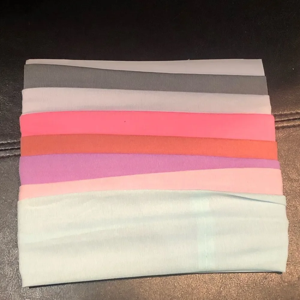 NEW Colorful Headband Set 7 pieces